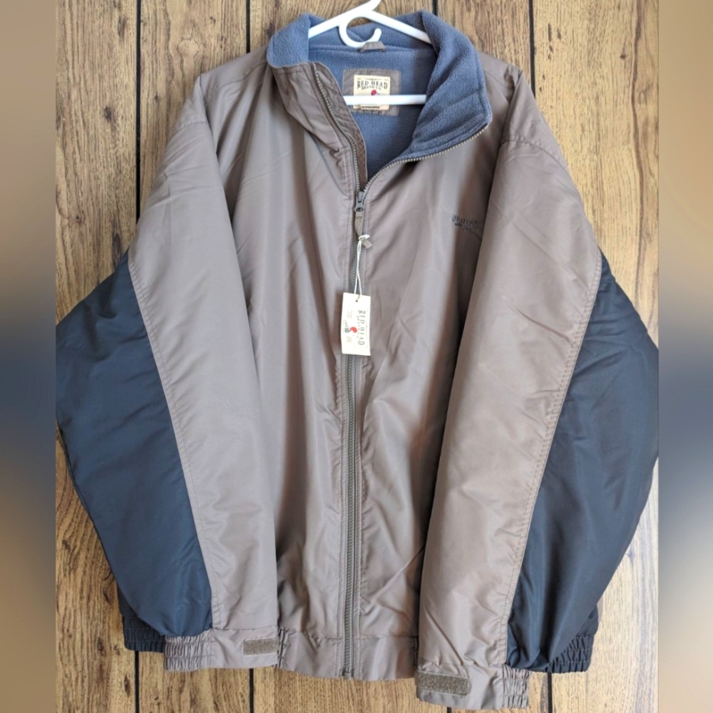 NWT Mens Fleece Lined Coat. Size XXL